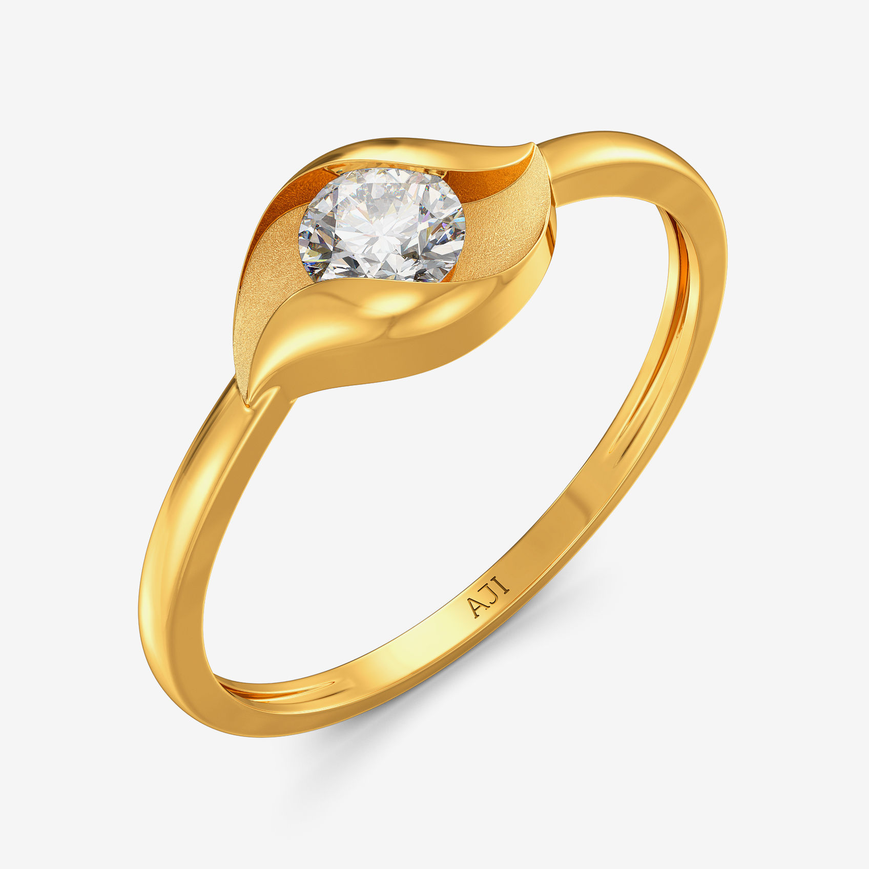 Leaf Women Gold Ring