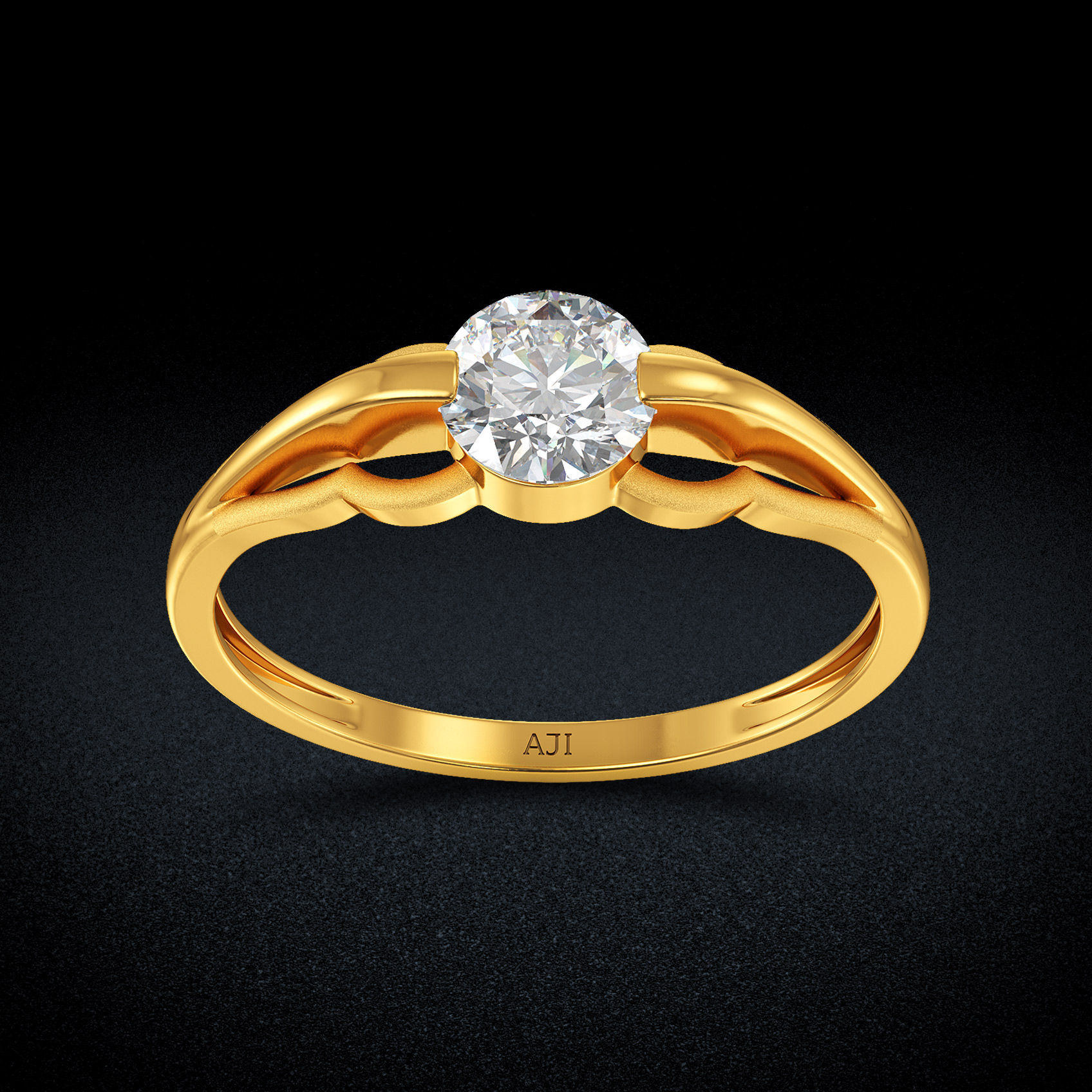 Brighten Women Gold Ring image