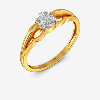 Brighten Women Gold Ring alternate view 1