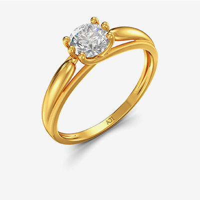 Radiate Women Gold Ring alternate view 1