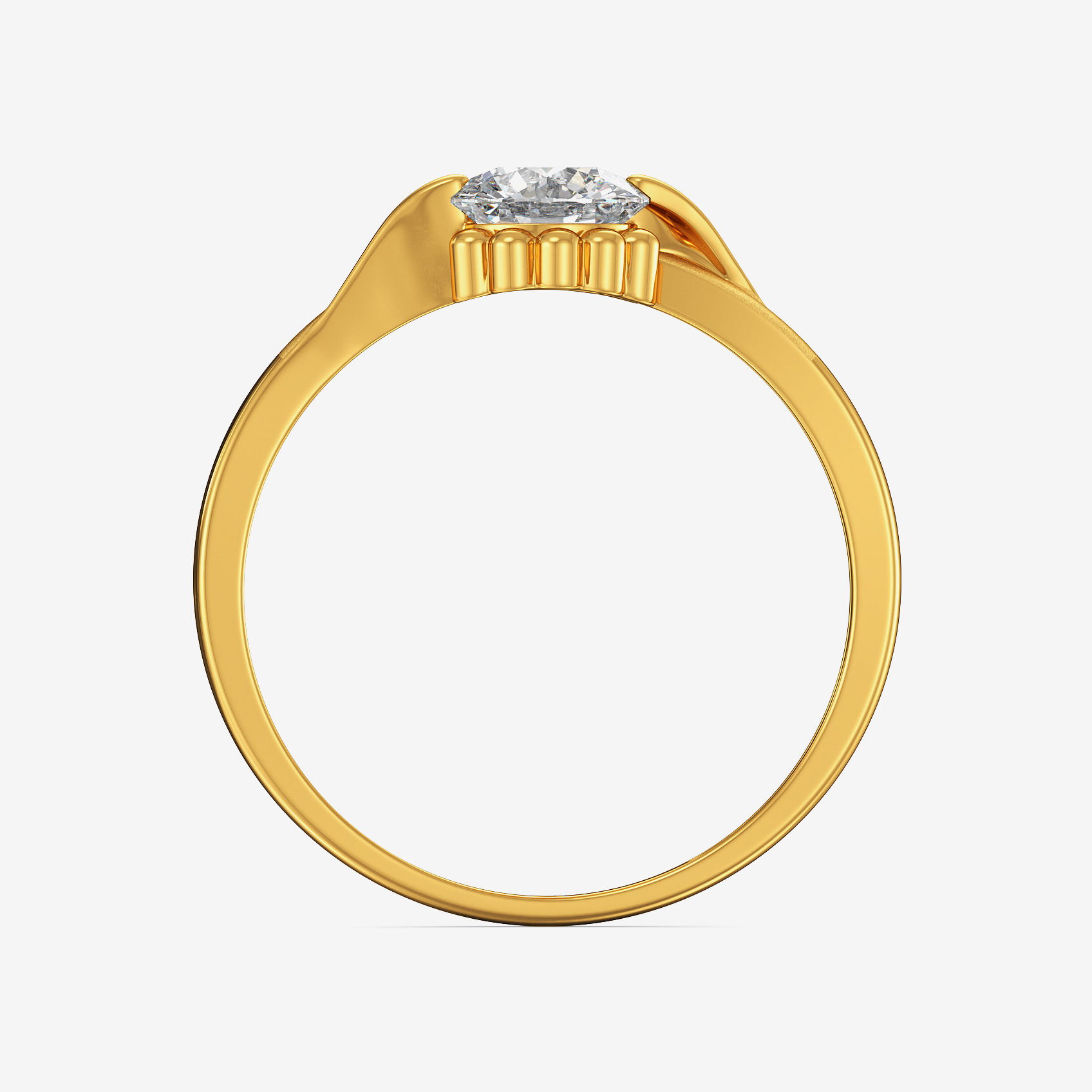 Illuminate Women Gold Ring image