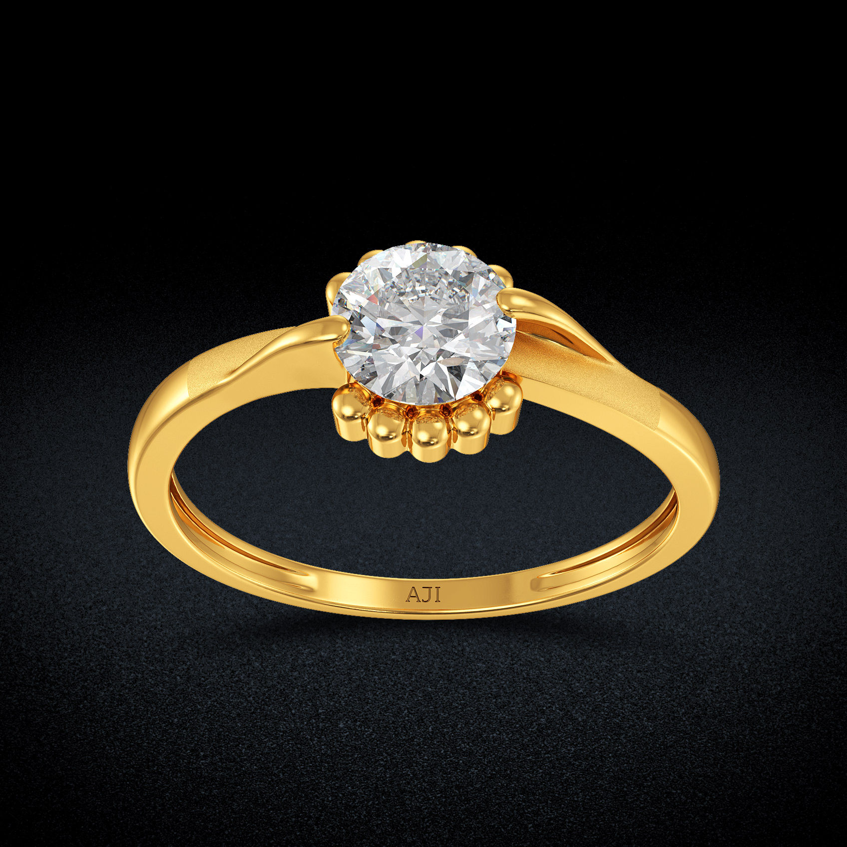 Illuminate Women Gold Ring image