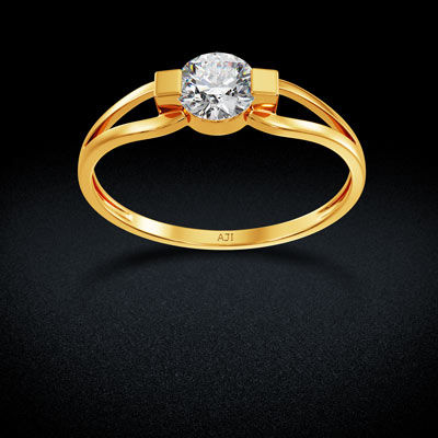 Gleam Women Gold Ring alternate view 2
