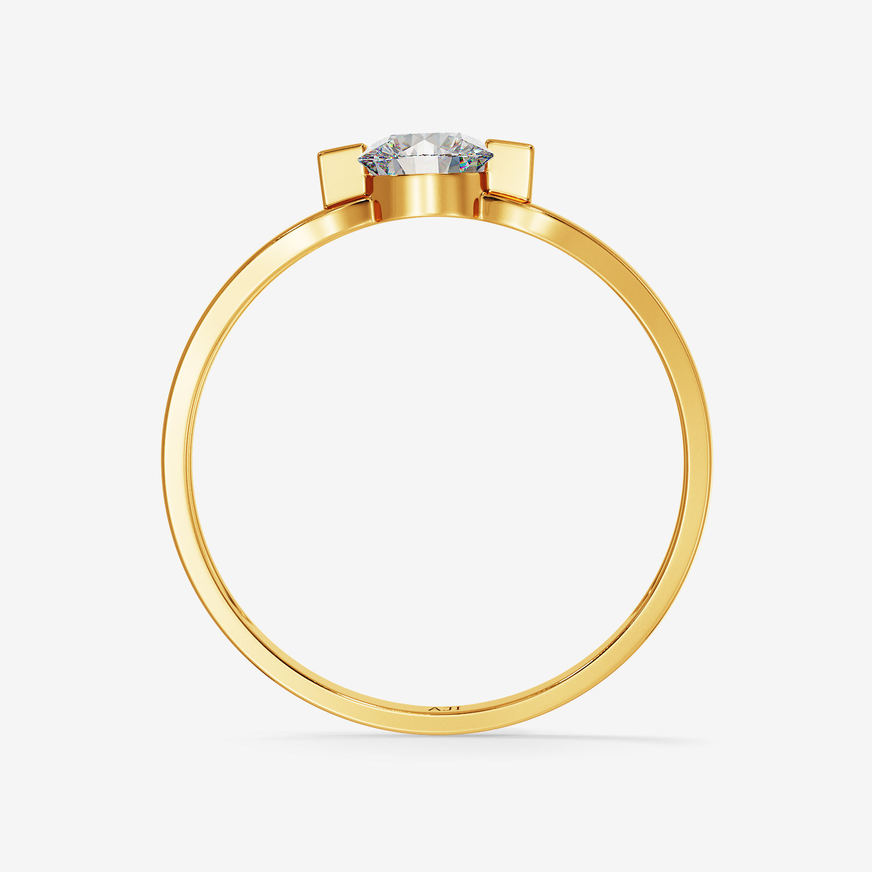 Gleam Women Gold Ring image