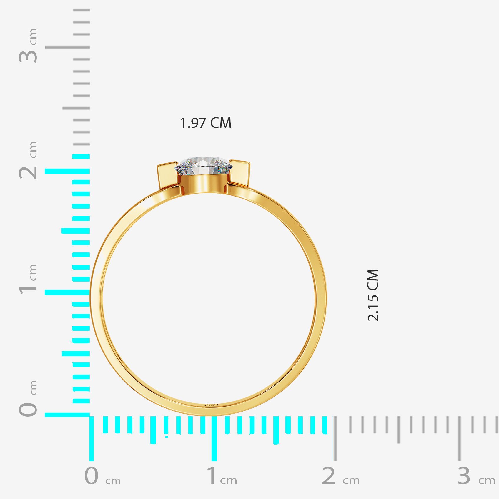 Gleam Women Gold Ring image