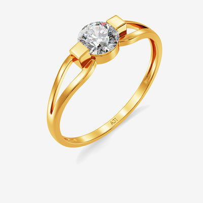 Gleam Women Gold Ring alternate view 1