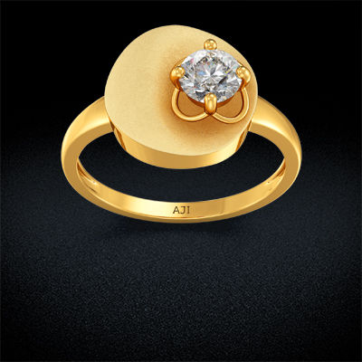 Floral Women Gold Ring alternate view 2