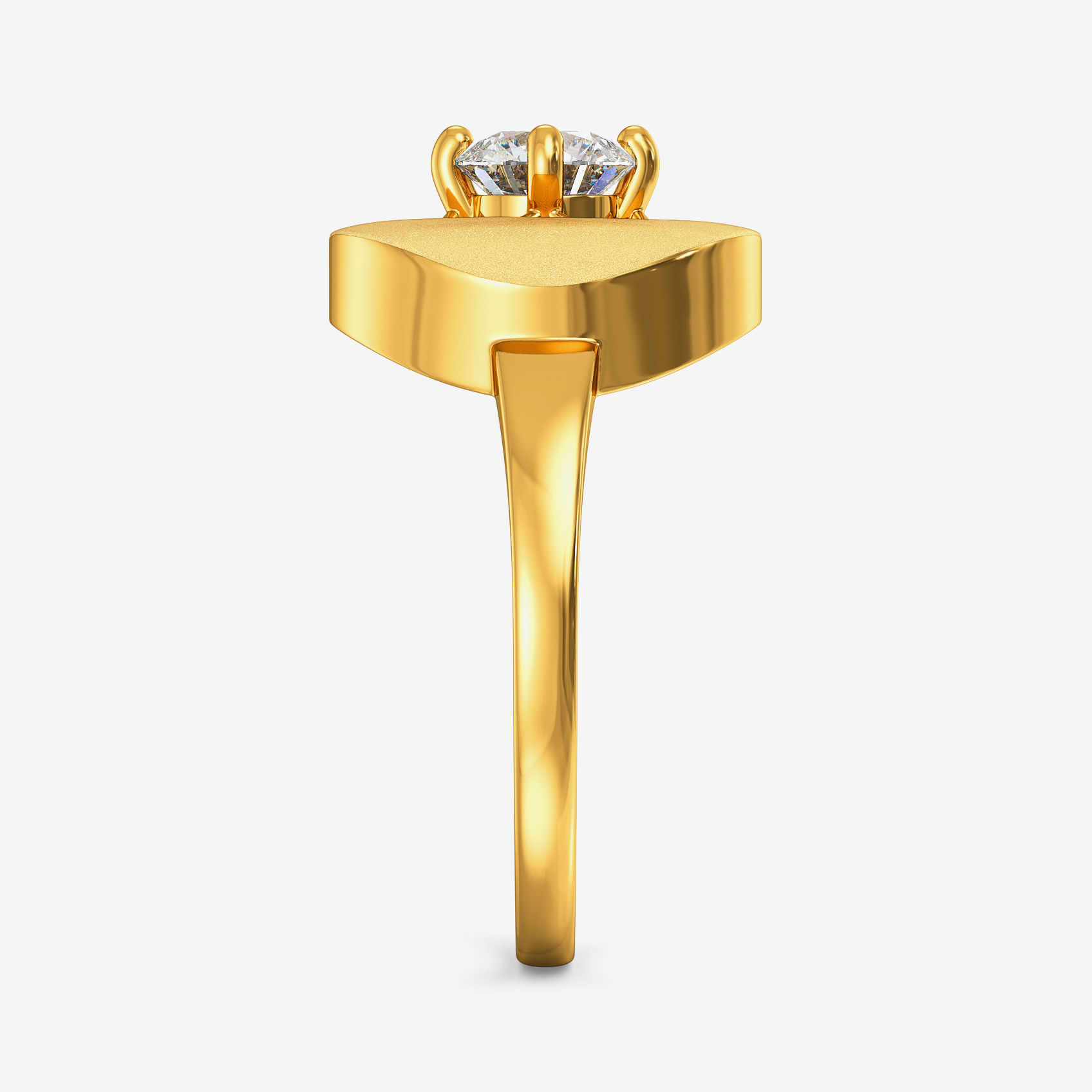 Floral Women Gold Ring alternate view 3