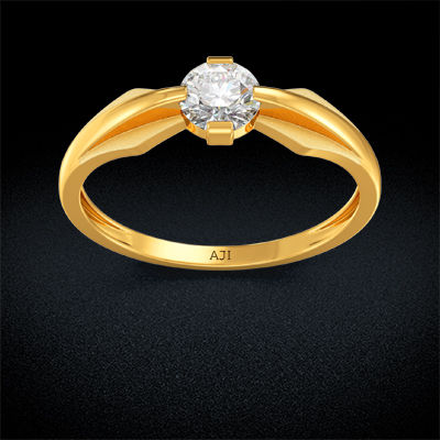 Sparkle Women Gold Ring alternate view 2
