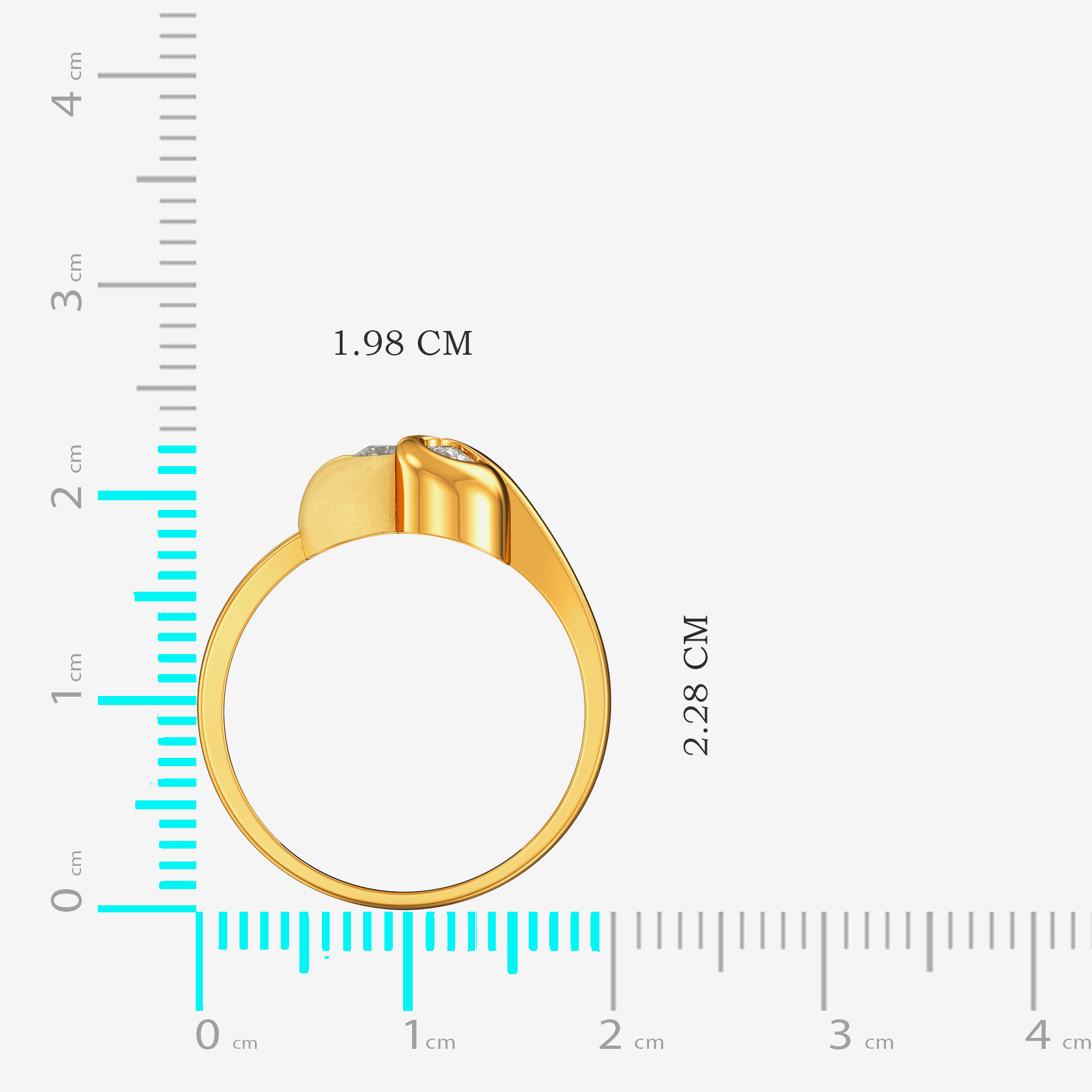 Adoration Women Gold Ring image