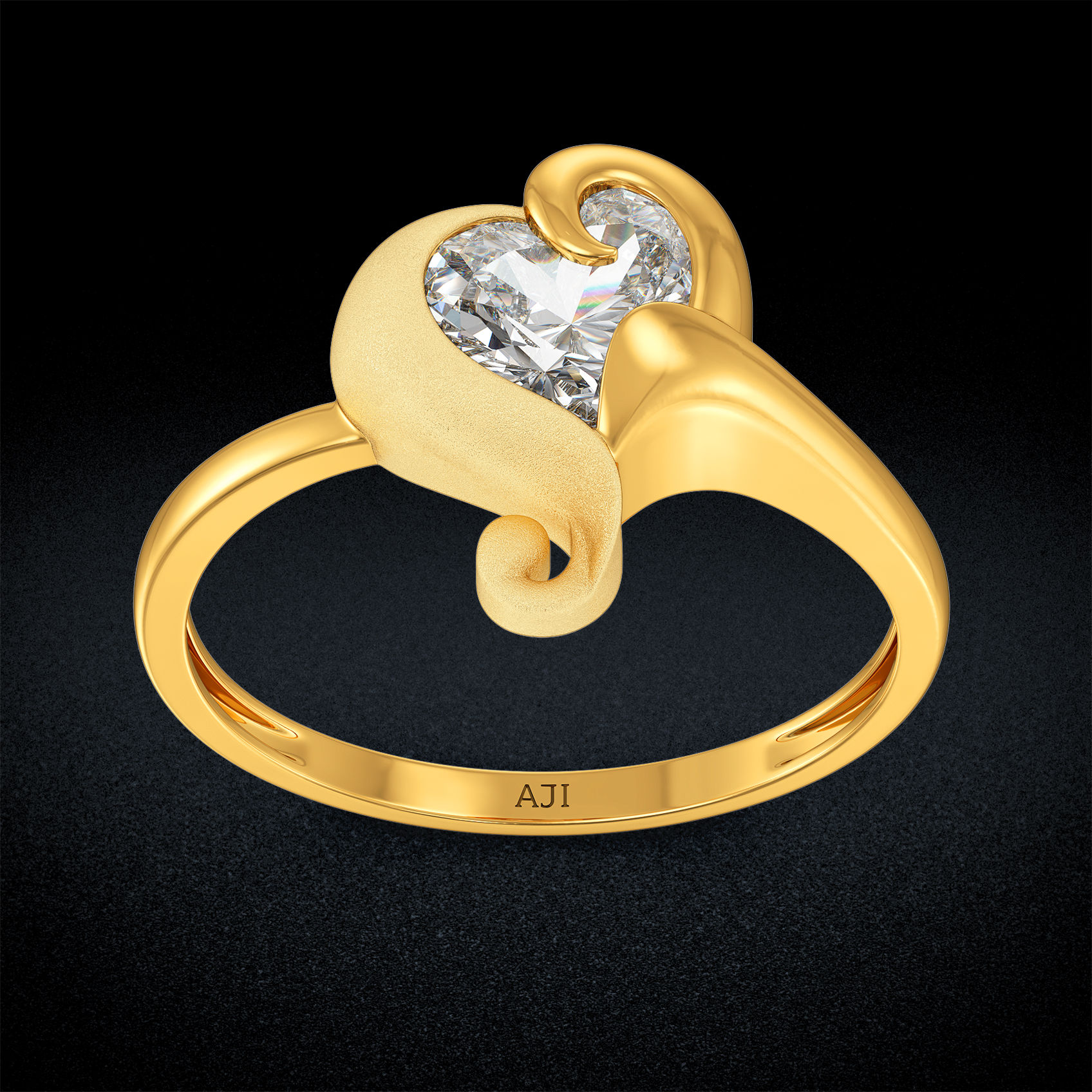 Adoration Women Gold Ring image