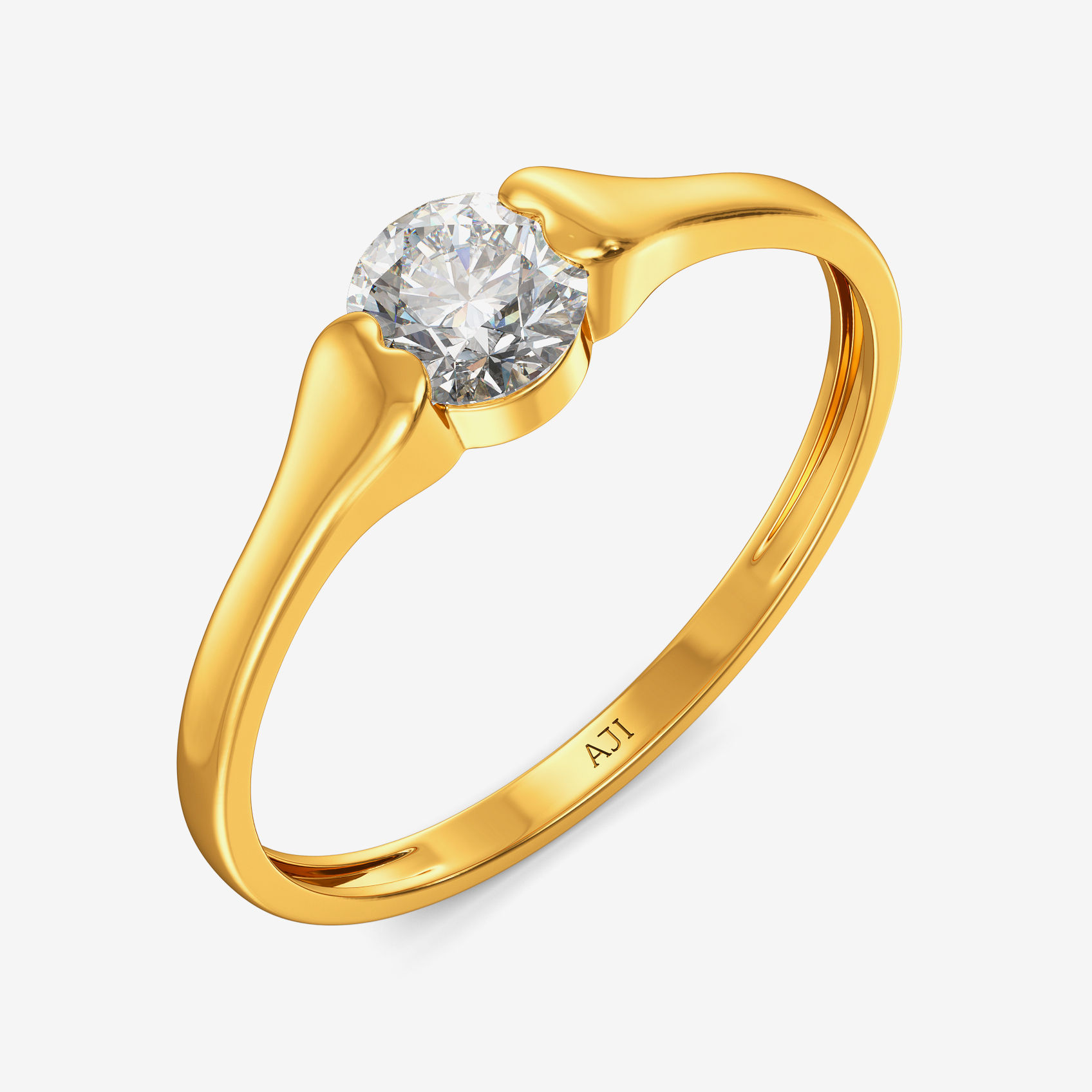 Shimmer Women Gold Ring
