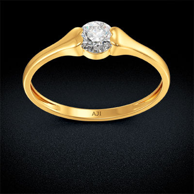 Shimmer Women Gold Ring alternate view 2
