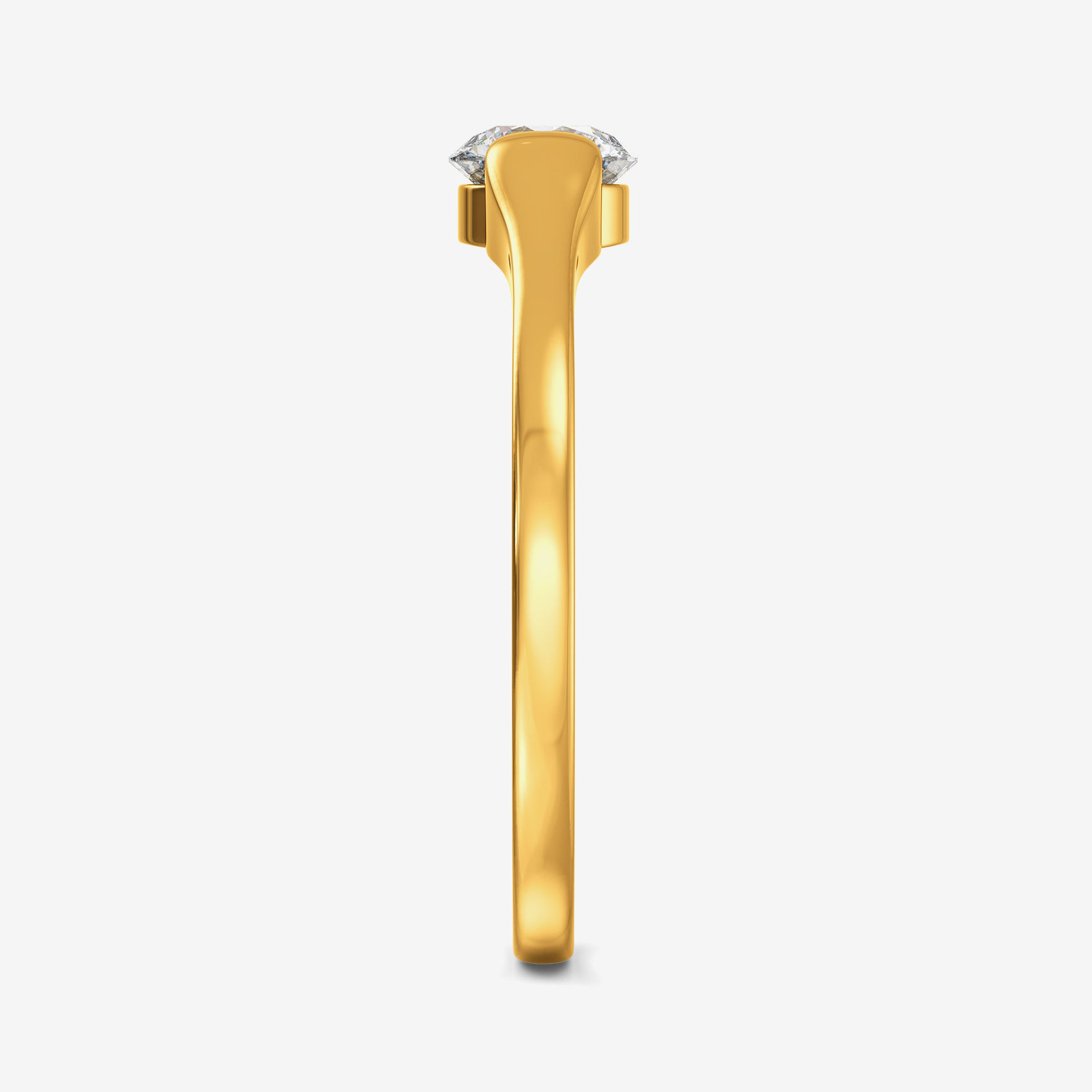 Shimmer Women Gold Ring alternate view 3