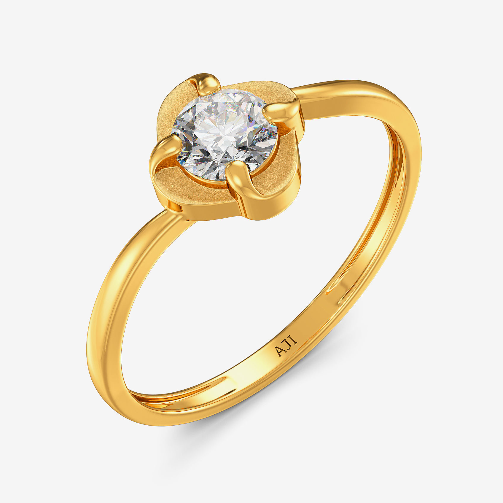 Glisten Women Gold Ring