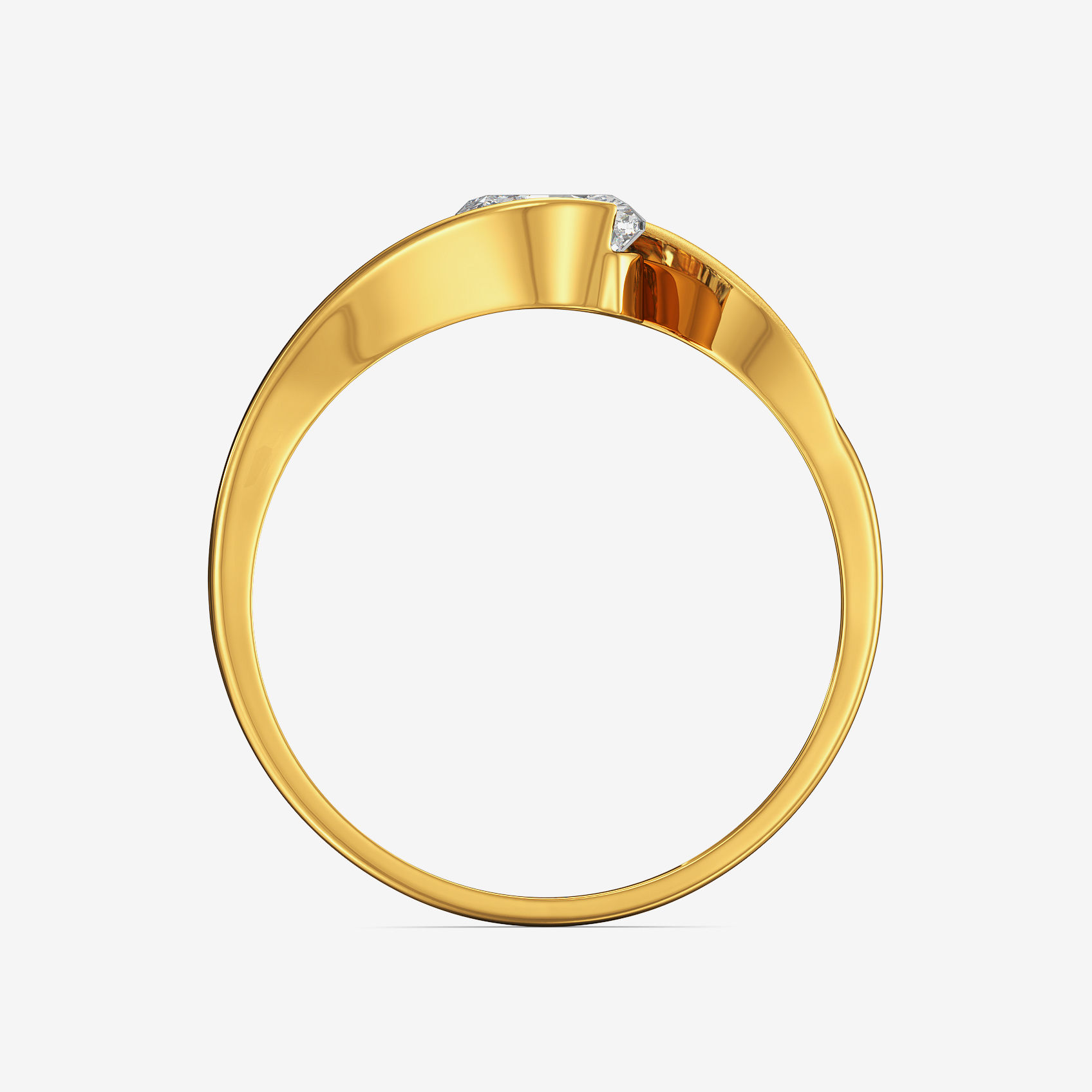 Devotion Women Gold Ring image