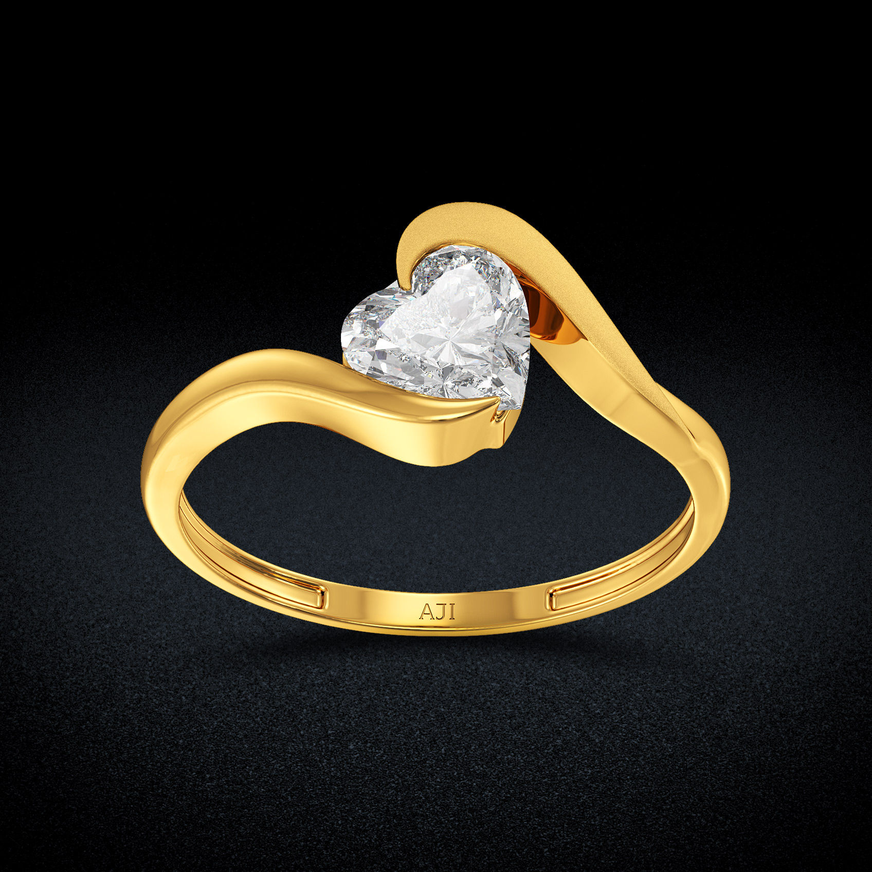 Devotion Women Gold Ring image