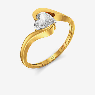 Devotion Women Gold Ring alternate view 1