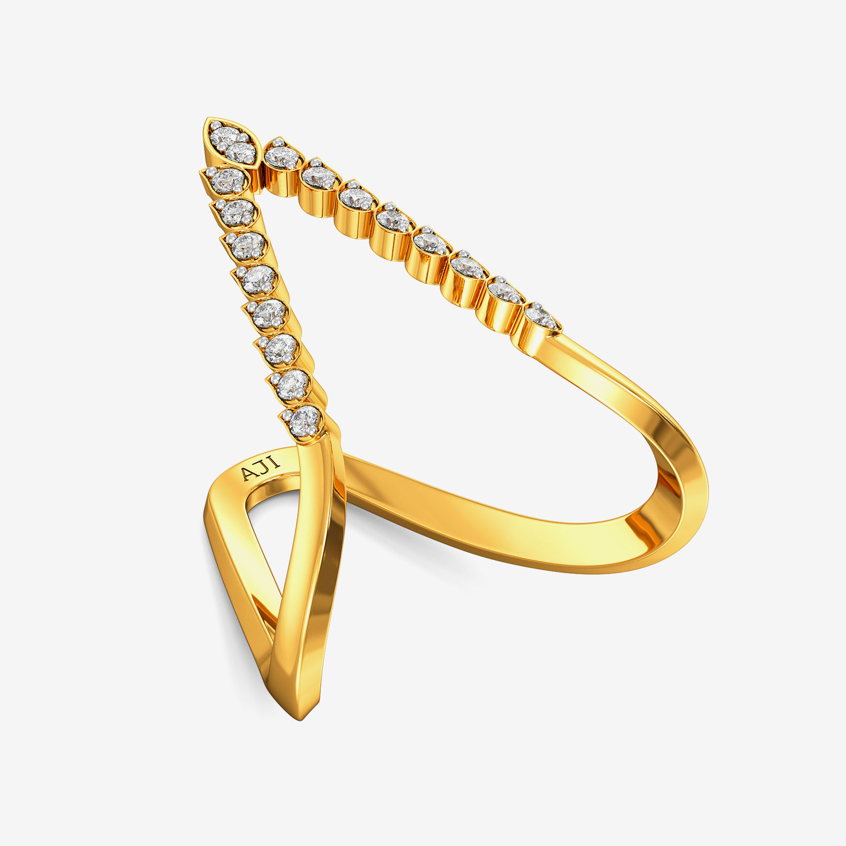 Vanki Majesty Gold Ring