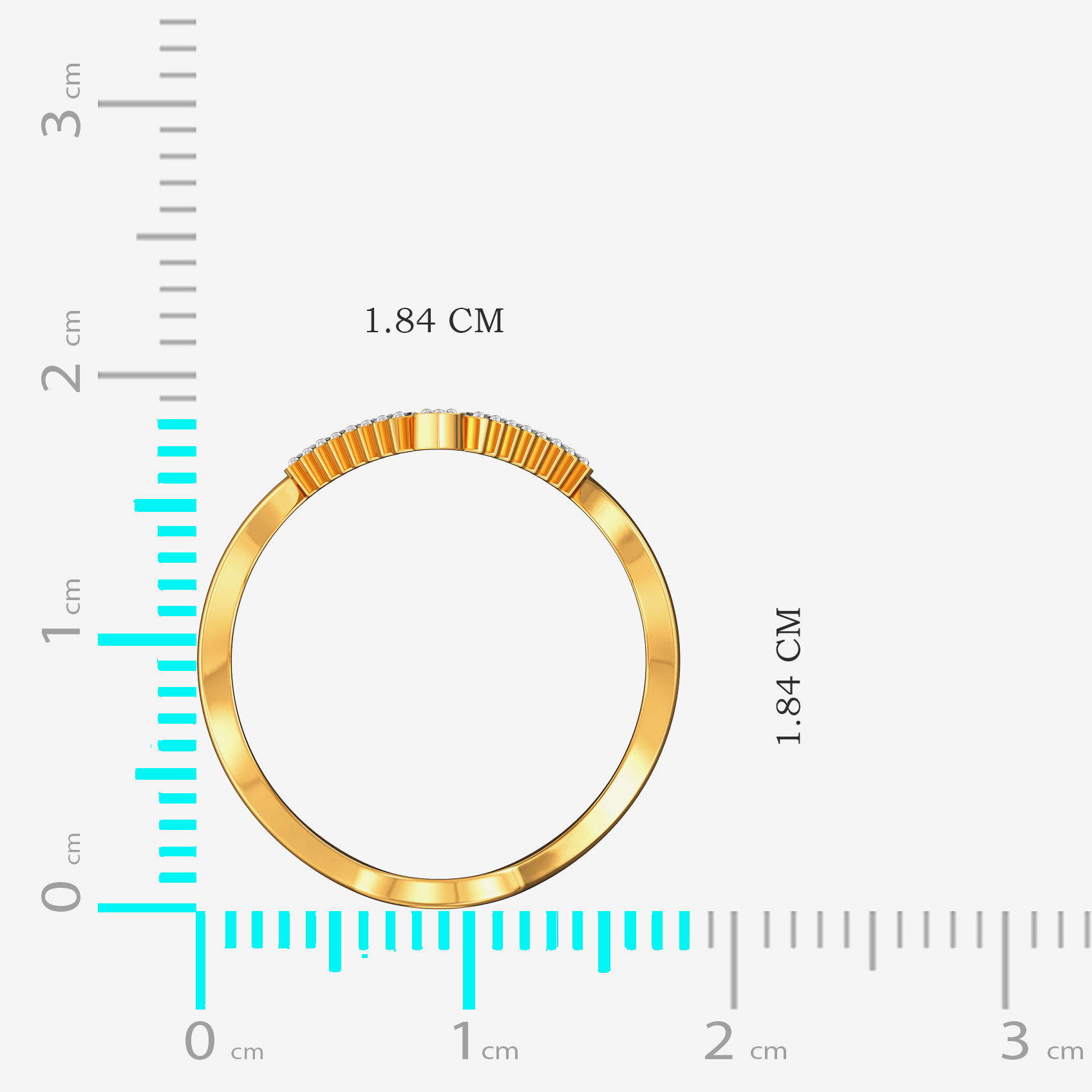 Vanki Majesty Gold Ring image