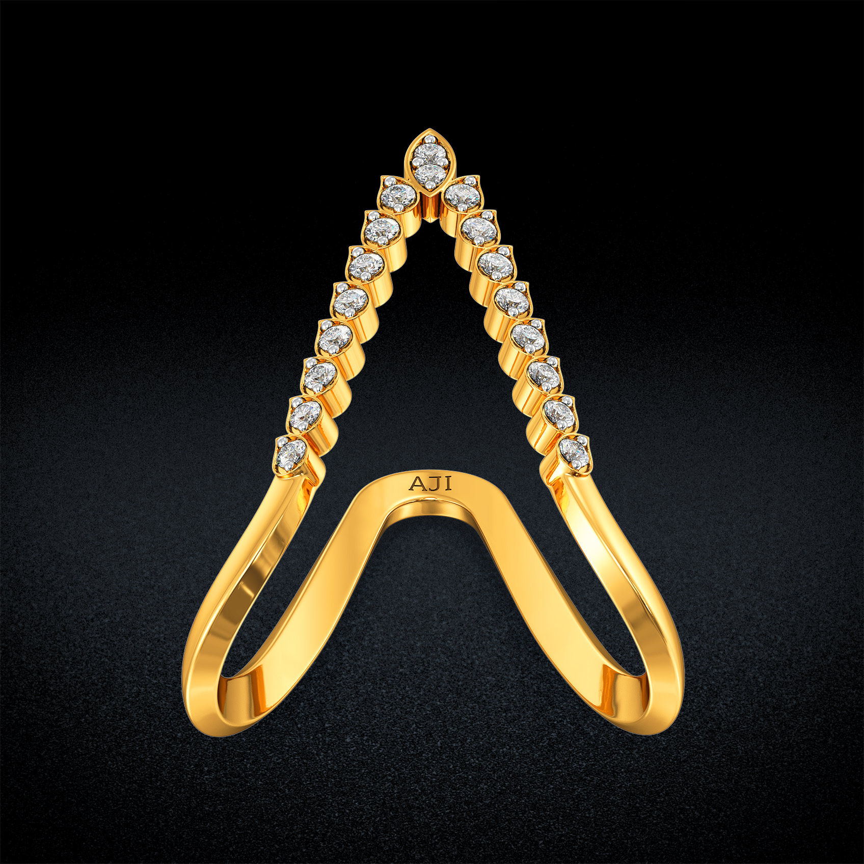 Vanki Majesty Gold Ring image