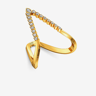 Vanki Majesty Gold Ring alternate view 1