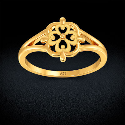 Golden Blossom Symphony Ring alternate view 2