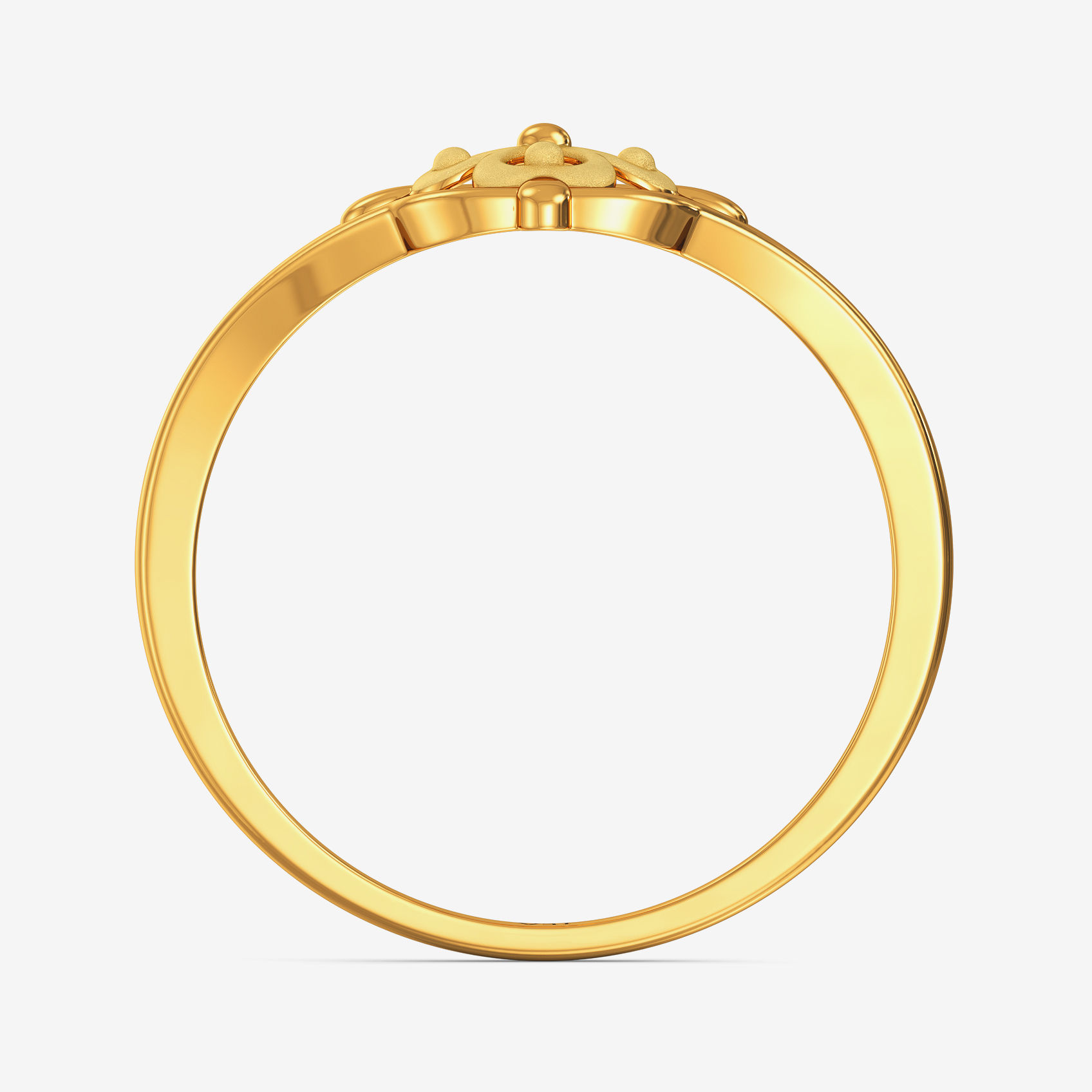 Golden Blossom Symphony Ring image