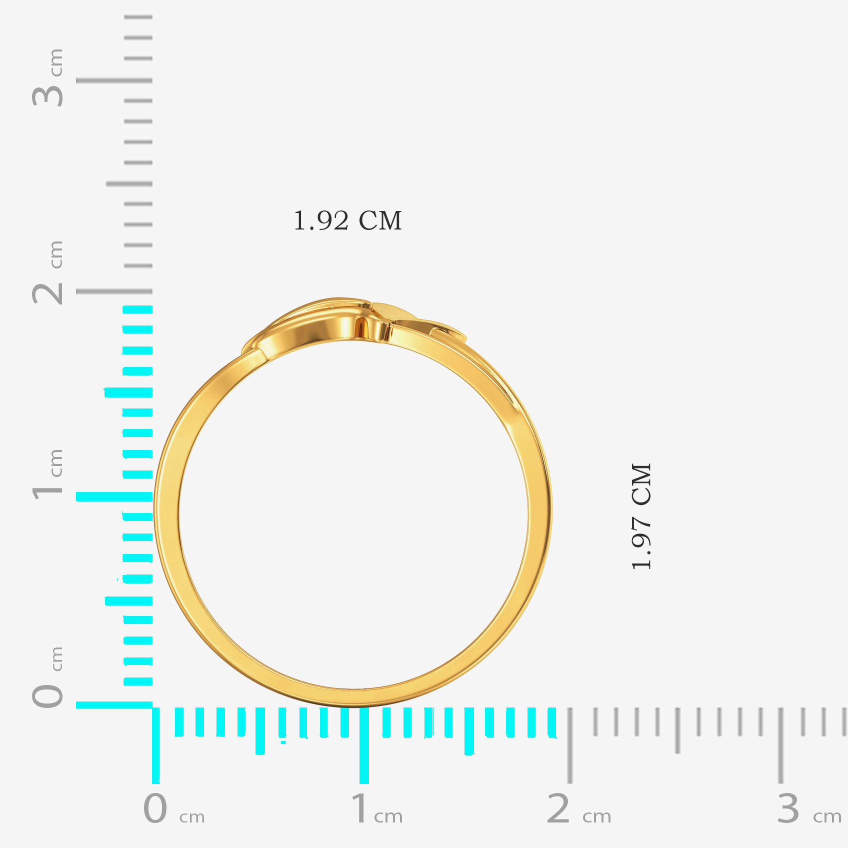 Golden Love Symphony Ring image