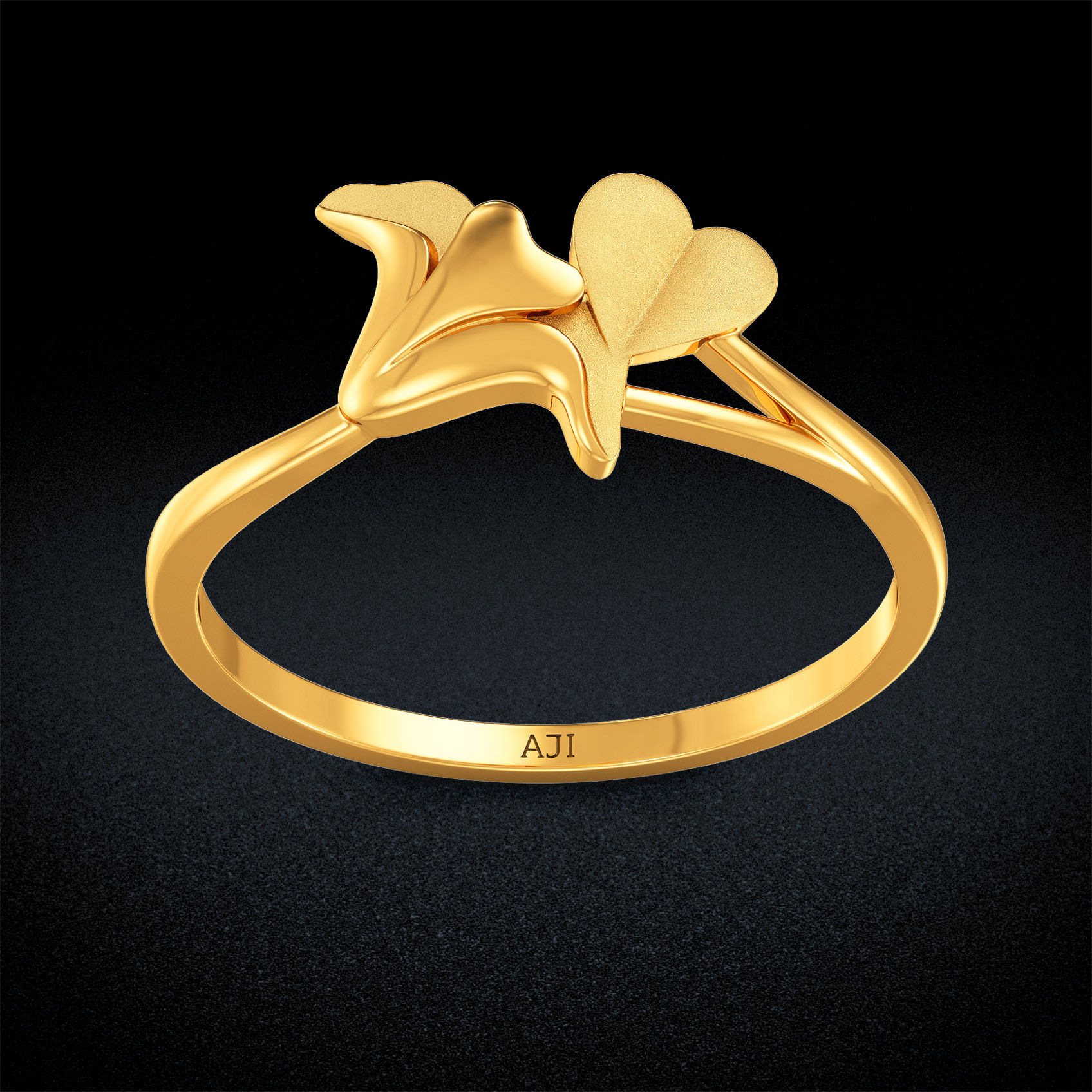 Golden Love Symphony Ring image