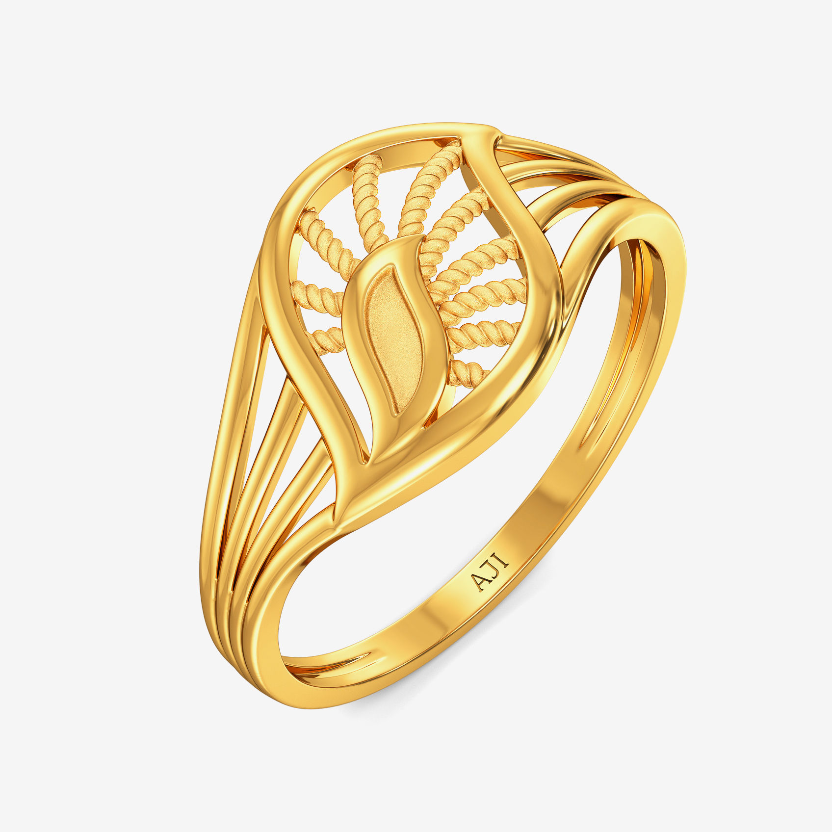 Radiant Foliage Harmony Ring