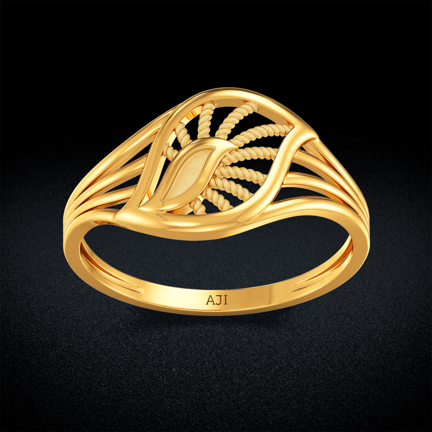 Radiant Foliage Harmony Ring image
