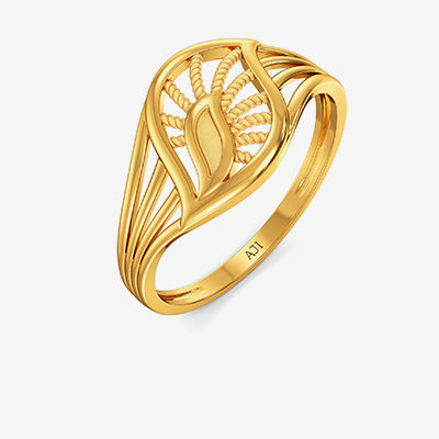 Radiant Foliage Harmony Ring alternate view 1