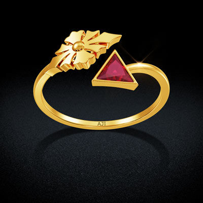 Scalene Gold Women Ring alternate view 2