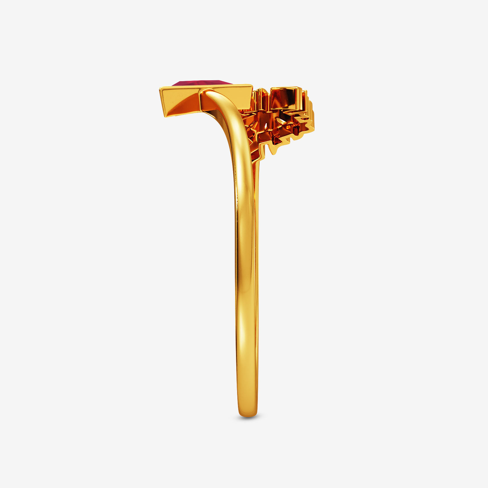 Scalene Gold Women Ring image