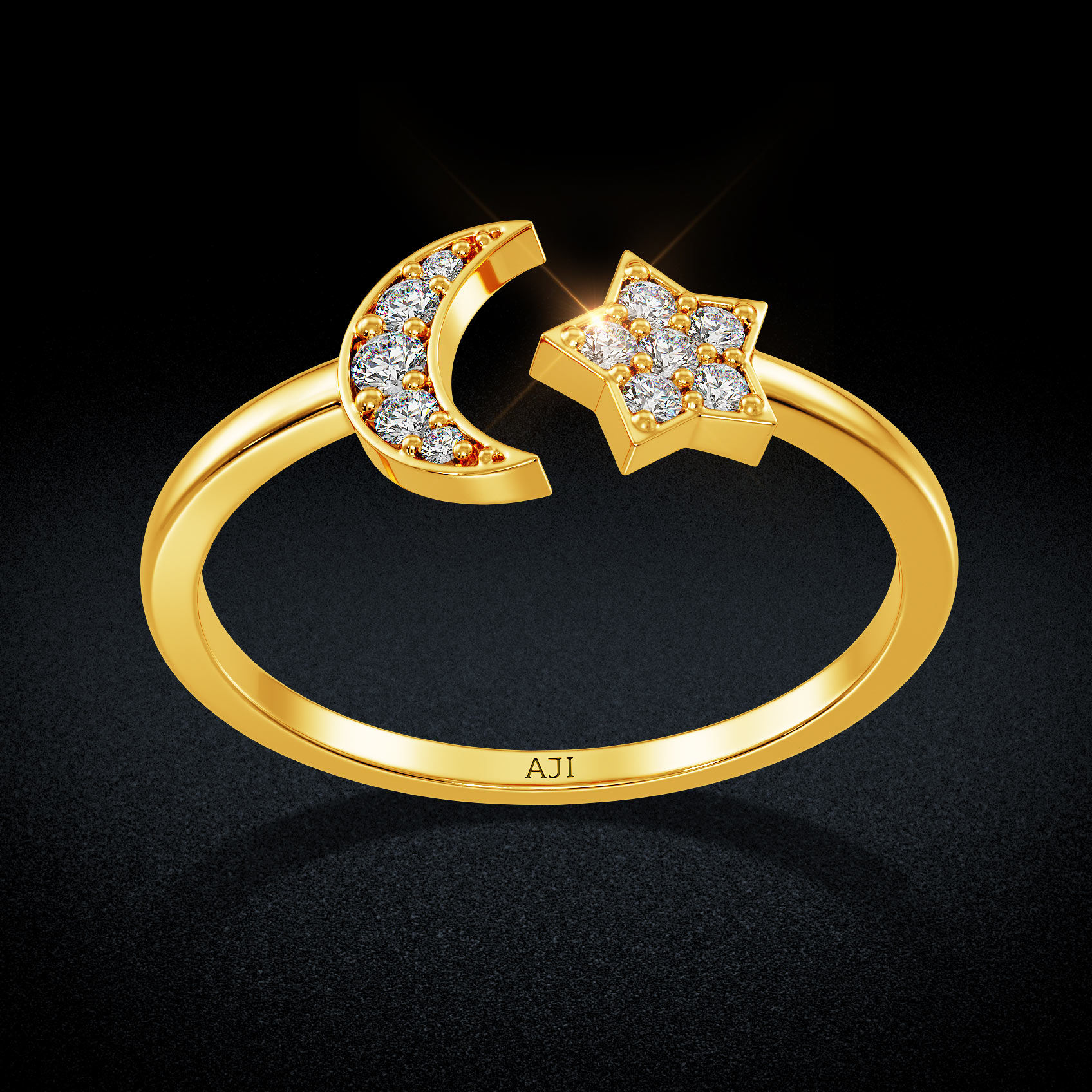 Luminar Gold Women Ring image