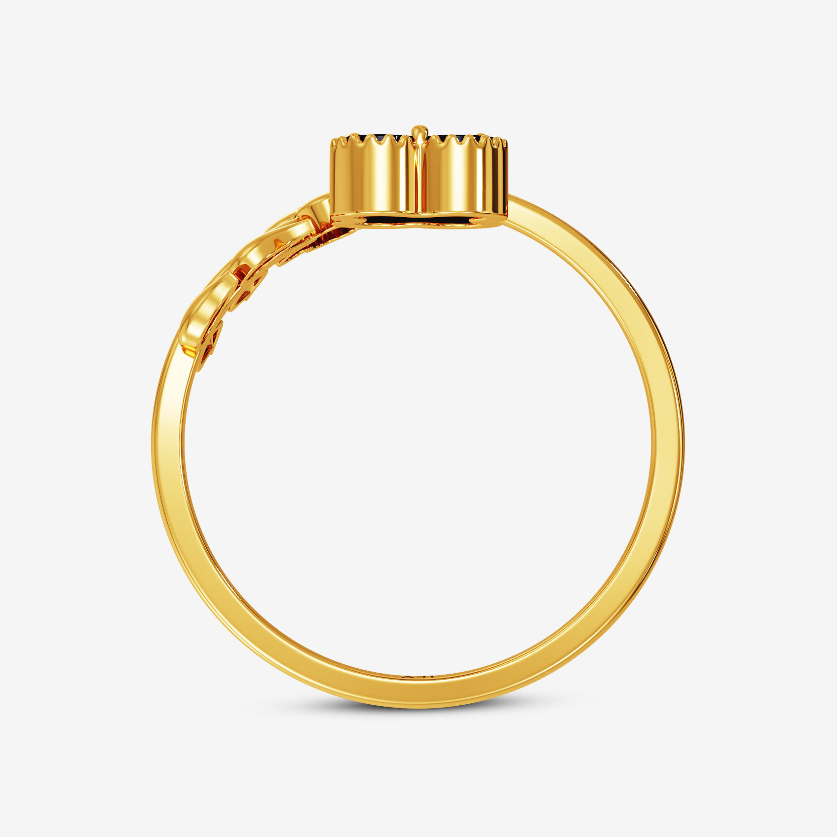 Floret Gold Women Ring alternate view 3