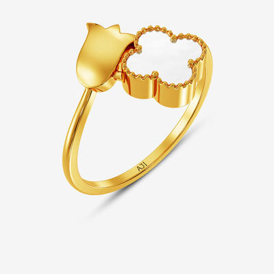 Posy Gold Women Ring alternate view 1