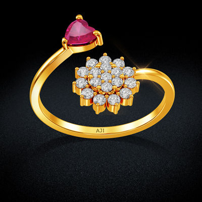 Bud Gold Women Ring alternate view 2