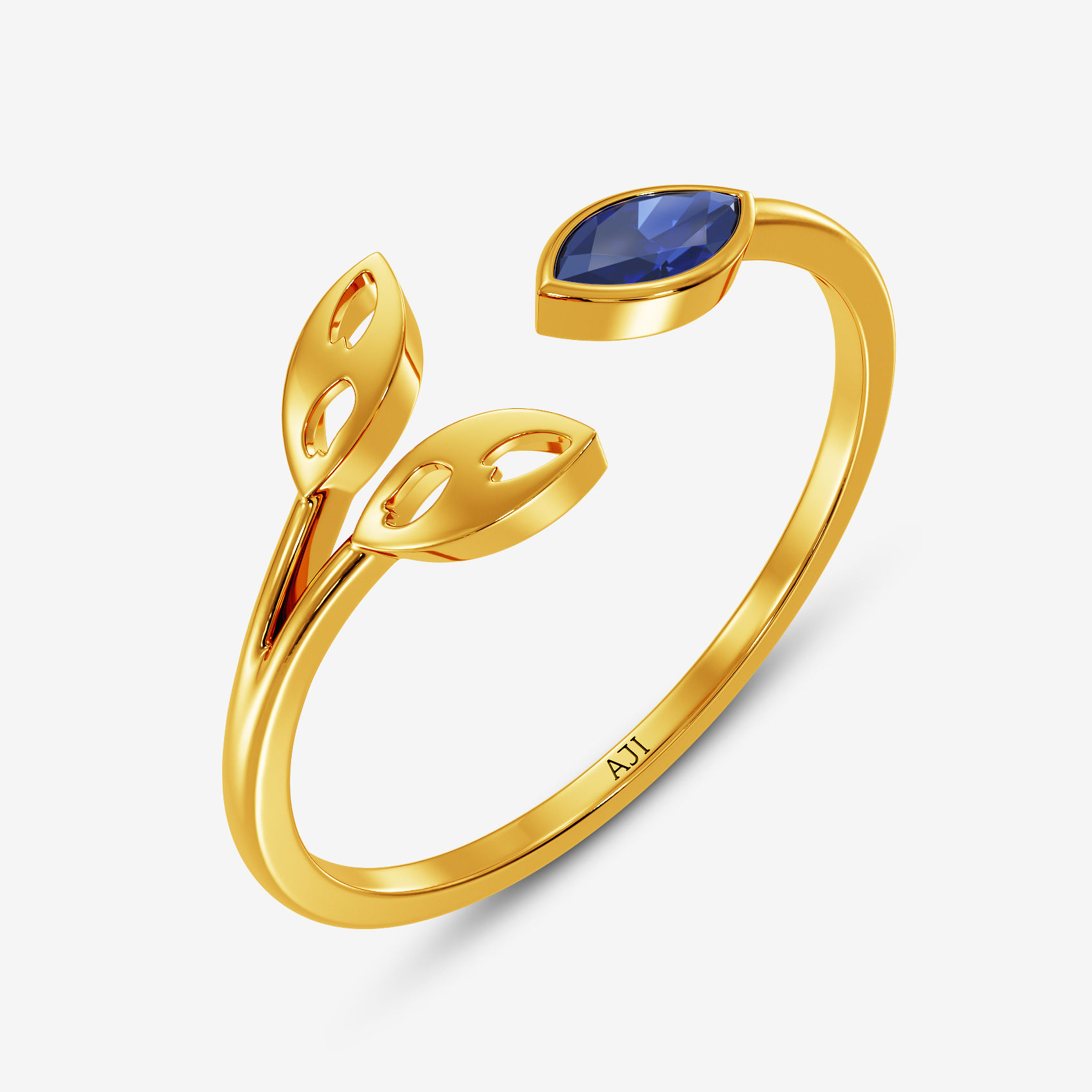 Petal Gold Women Ring