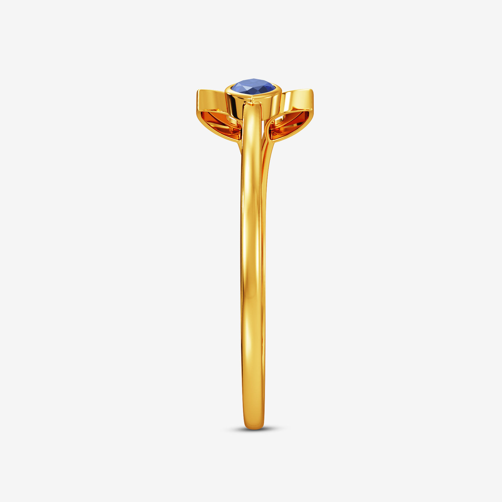 Petal Gold Women Ring image