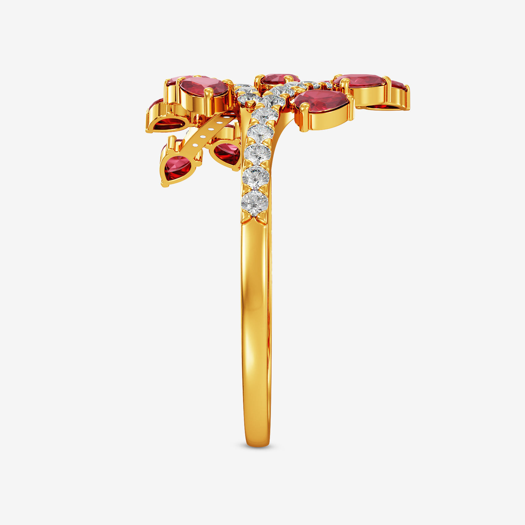 Wreath Gold Women Ring image
