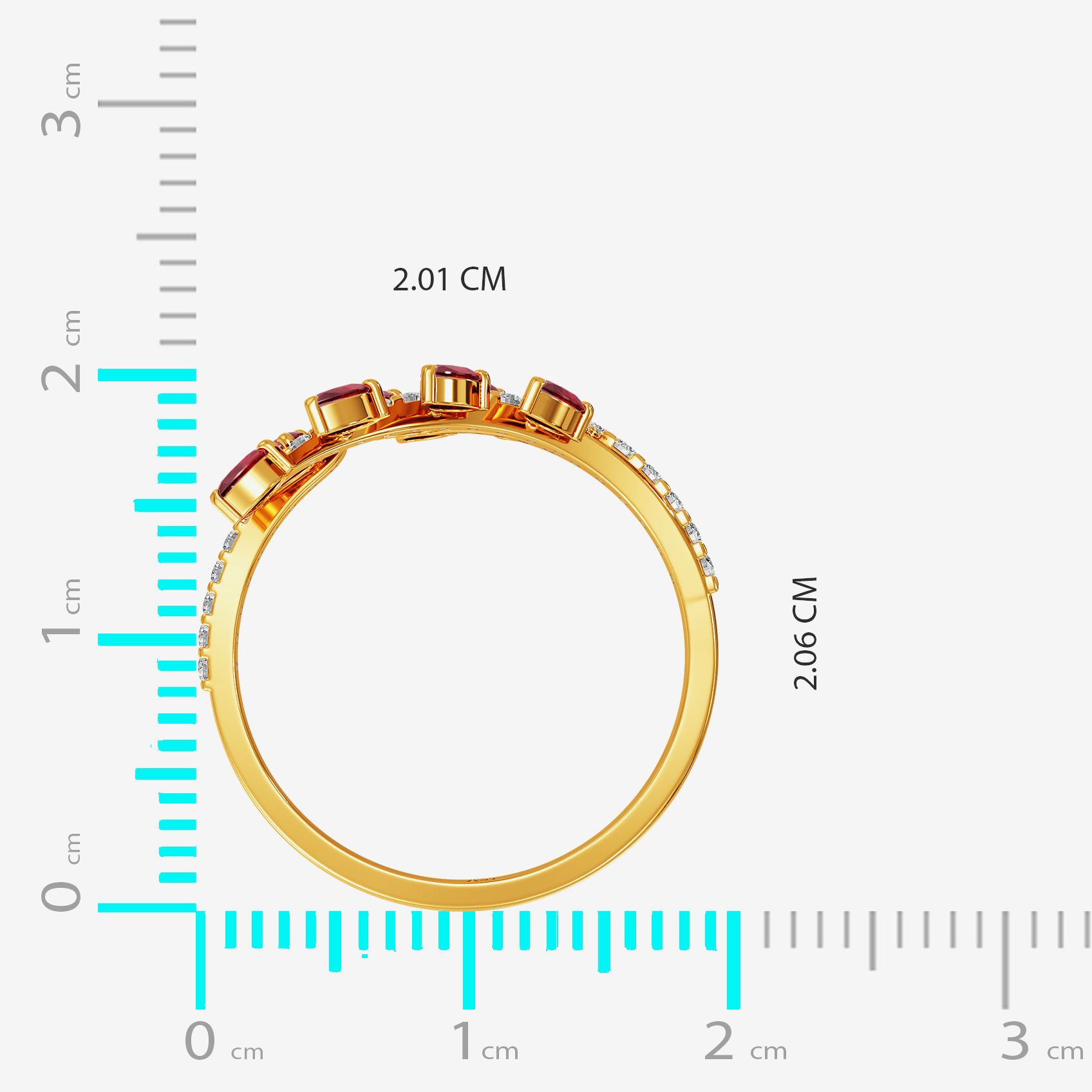 Wreath Gold Women Ring image