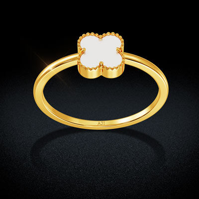 Corsage Gold Women Ring alternate view 2