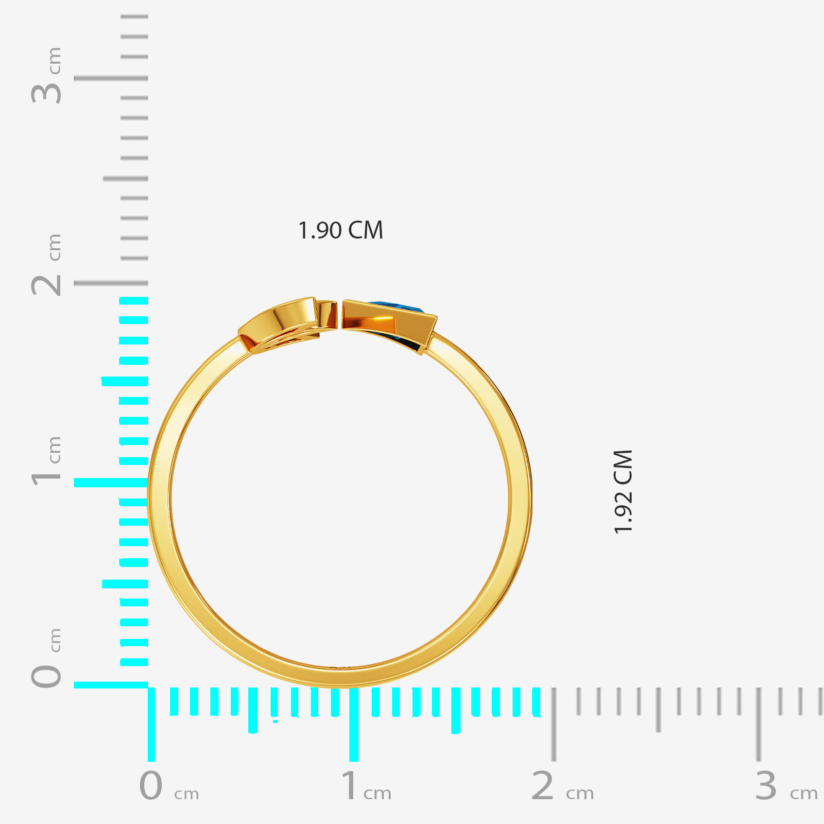 Isosceles Gold Women Ring image