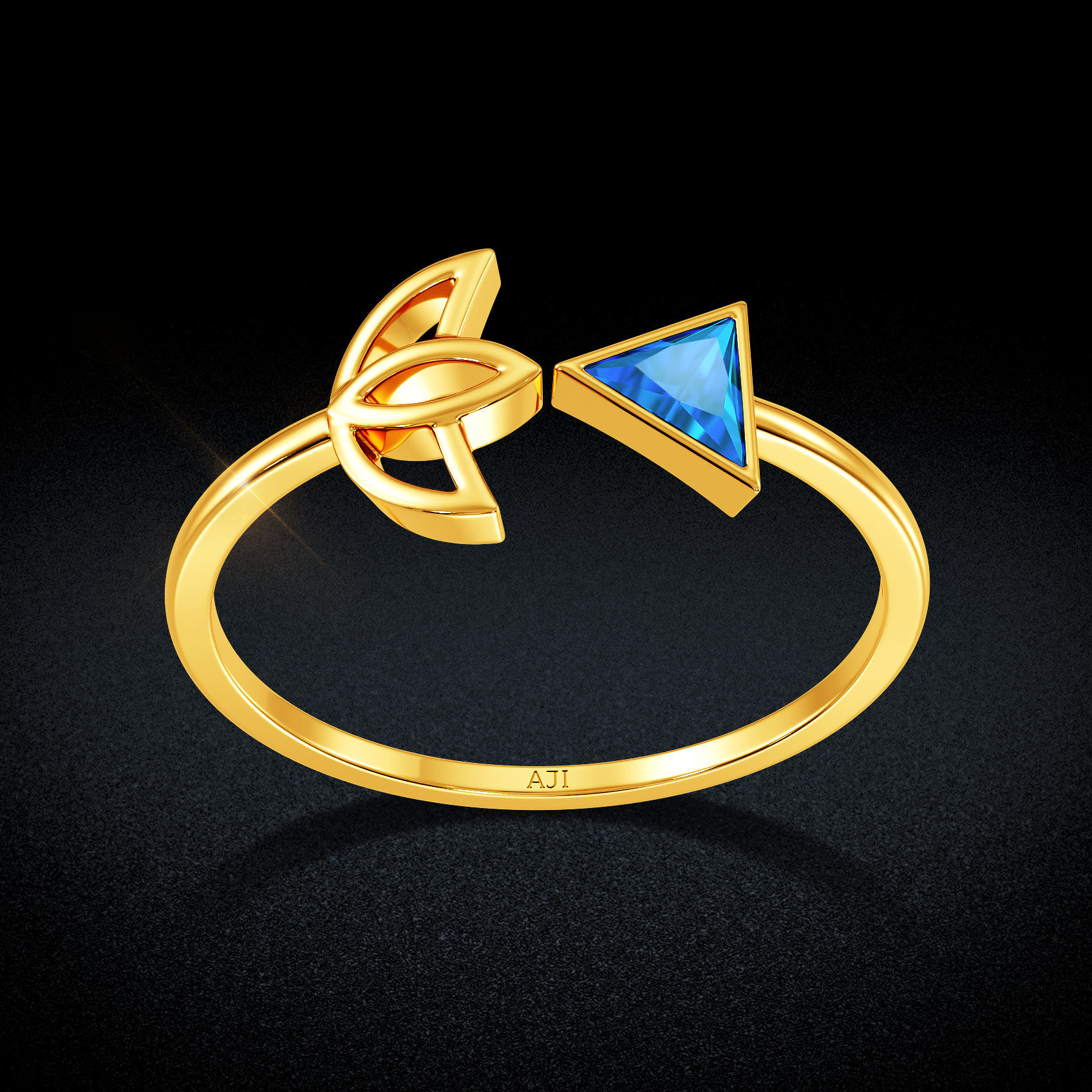 Isosceles Gold Women Ring image