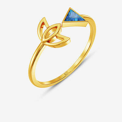 Isosceles Gold Women Ring alternate view 1
