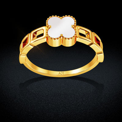 Bouquet Gold Women Ring alternate view 2