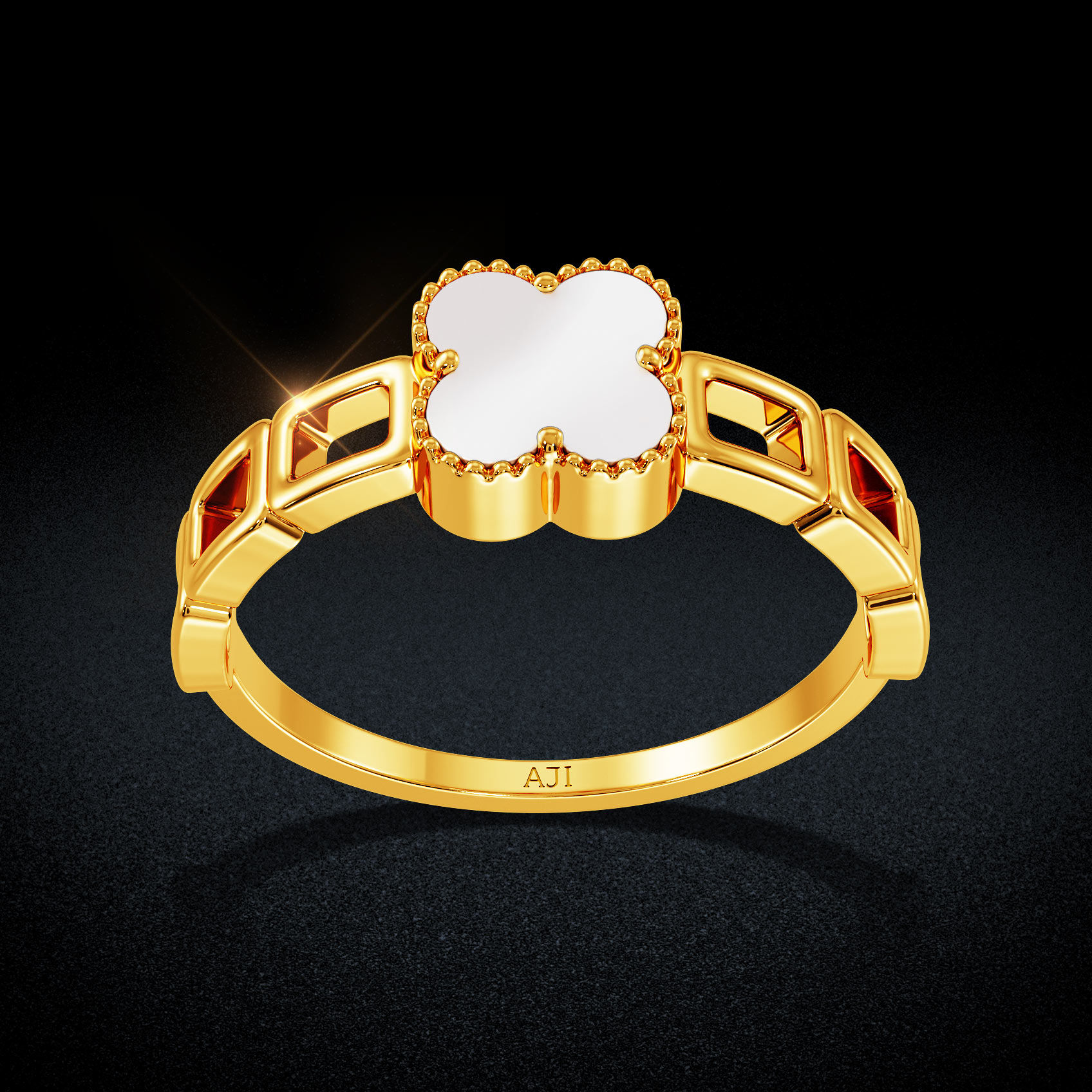 Bouquet Gold Women Ring image