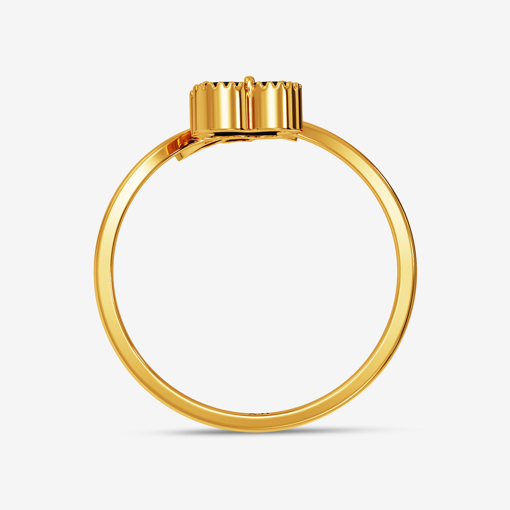 Rosette Gold Women Ring alternate view 3